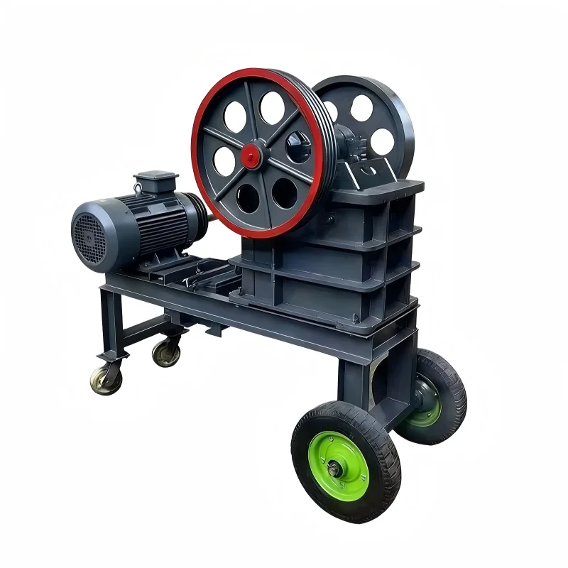 High-efficiency Mini Jaw Crusher Adopting Compact Jaw Structure, Ensuring Stable Operation and Efficient Crushing Effect