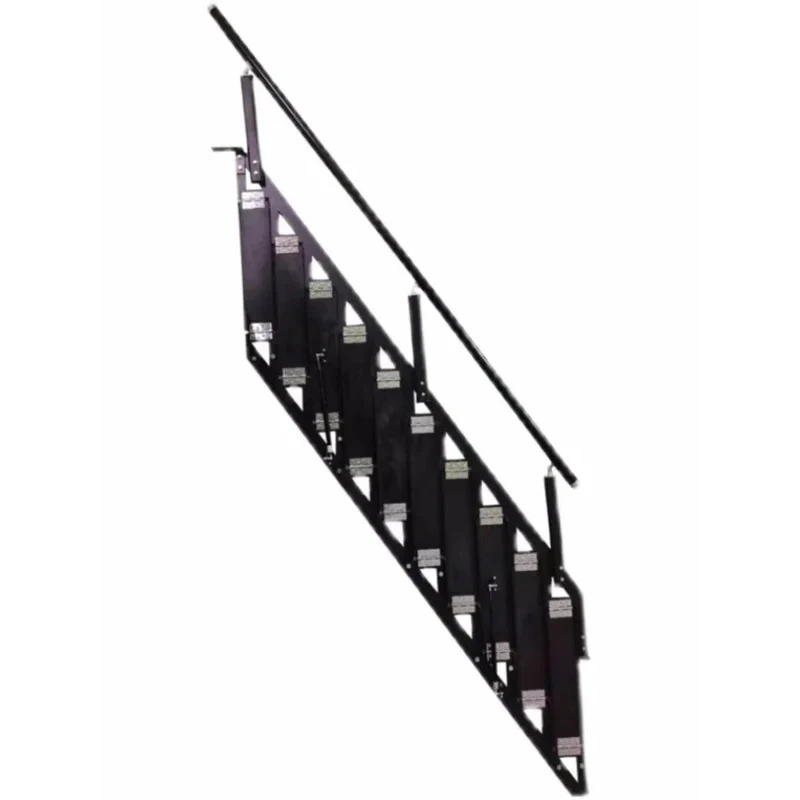 Dedied Loft Duplex Side Wall Facing Attic Staircase Indoor Room