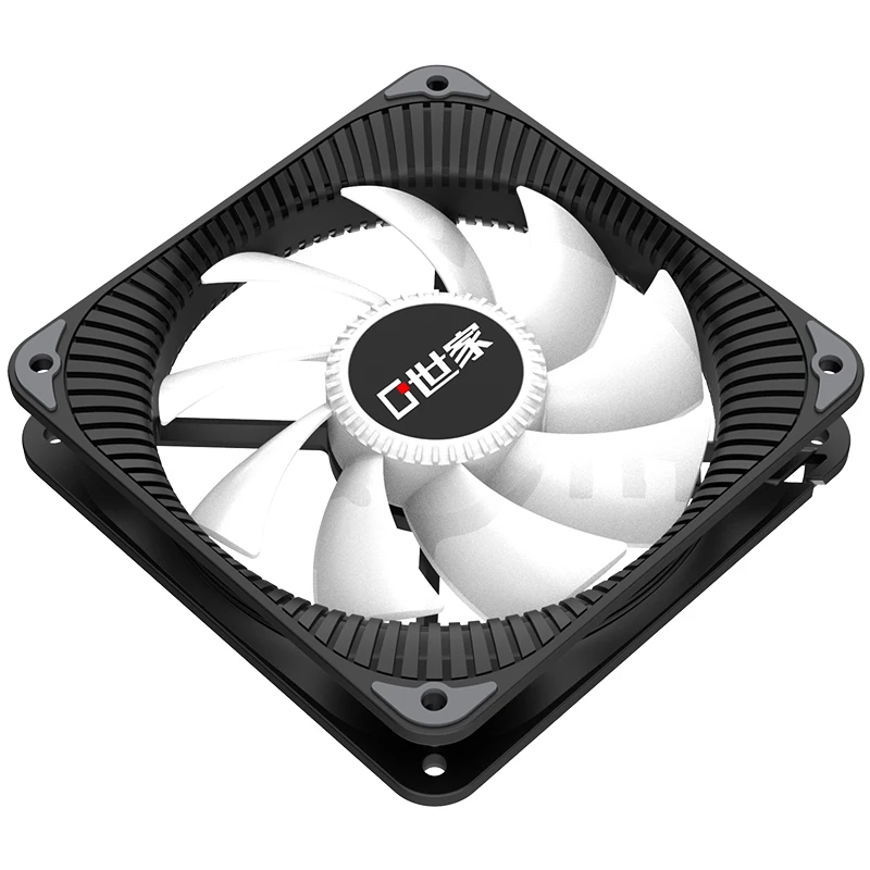 TEUCER FC120 120mm PC ARGB 냉각 팬 4핀 PWM 저소음 CPU 냉각 팬 12cm 3핀 RGB 게임용 컴퓨터 팬