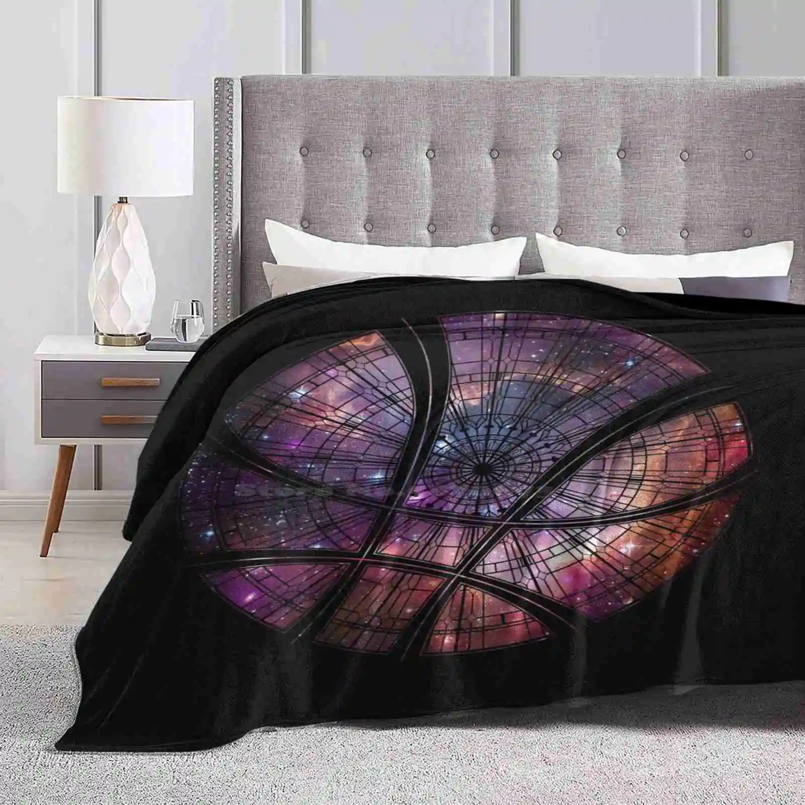 Strange Window Hot Sale Printing High Qiality Warm Flannel Blanket Doctor Strange Benedict Sorcerer Ditko Comic Magic