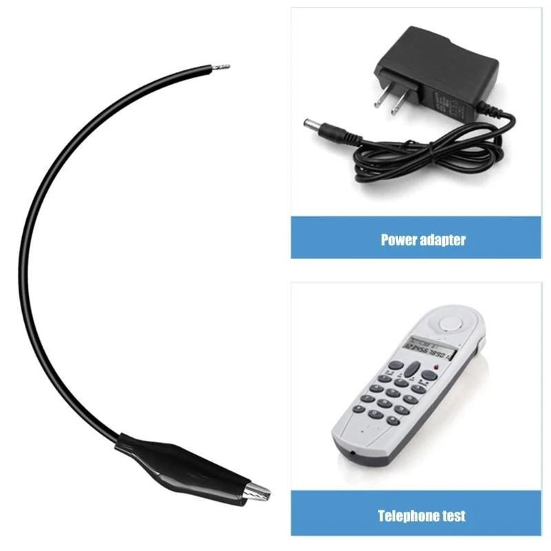 W89C التماسيح مقطع اختبار كهربائي الرصاص مقطع كهربائي القفز سلك مقطع الطاقة