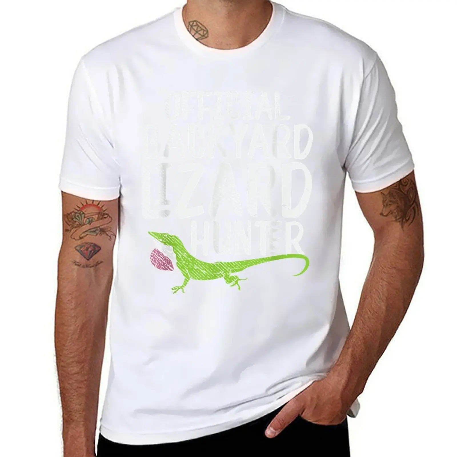 

Retro Vintage Gift For Reptile Fans Boy Or Man Cool Gift T-Shirt t shirts for man cotton funny T-Shirt