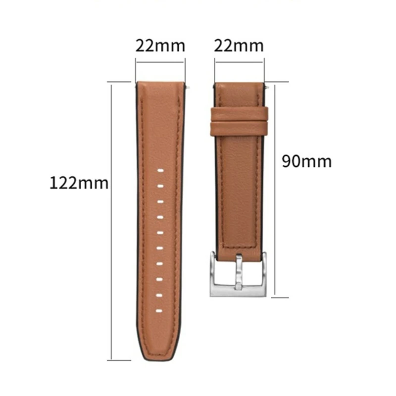 究極のレディースウォッチ用シリコンブレスレット,22mm,gt2,gt2e
