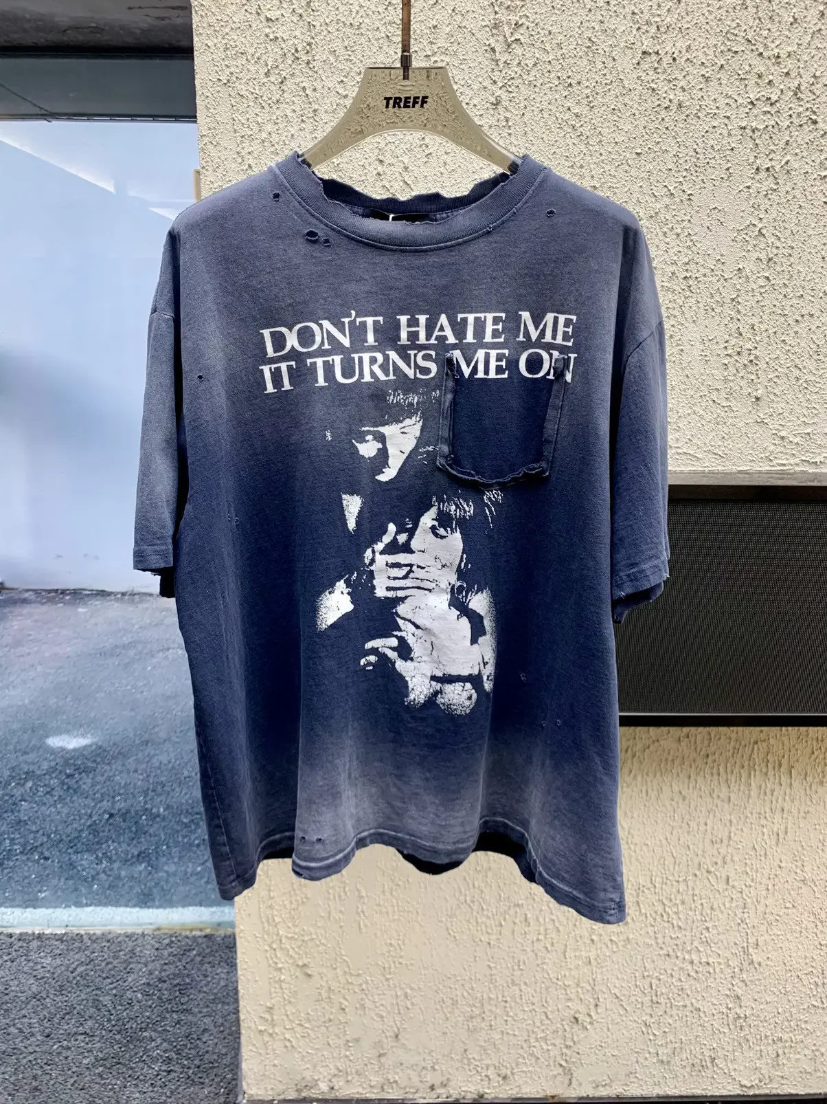 

Новые мужские футболки с надписью "Don't Hate Me" в сине-сером цвете, хип-хоп, скейт-бординг, уличный стиль, хлопковые футболки, размер US E24