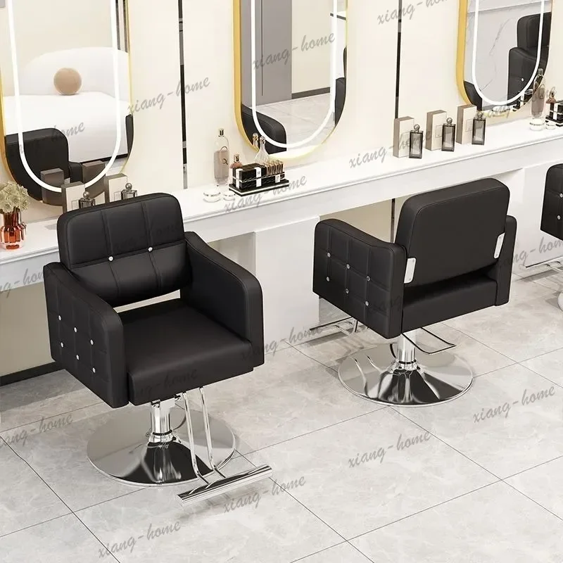 LJY Beauty Barbershop Barber Chair Armchair Ergonomic Aesthetic Mat Barber Chair Fashionable Organizer Meuble De Salon Accessori