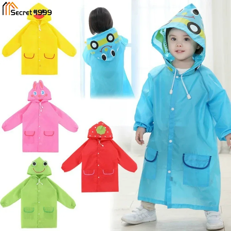 Raincoat Kids Cartoon Animal Style Waterproof Kids Raincoat Baby Raincoat for Children Rain Coat Rainwear Rain Coat Kids