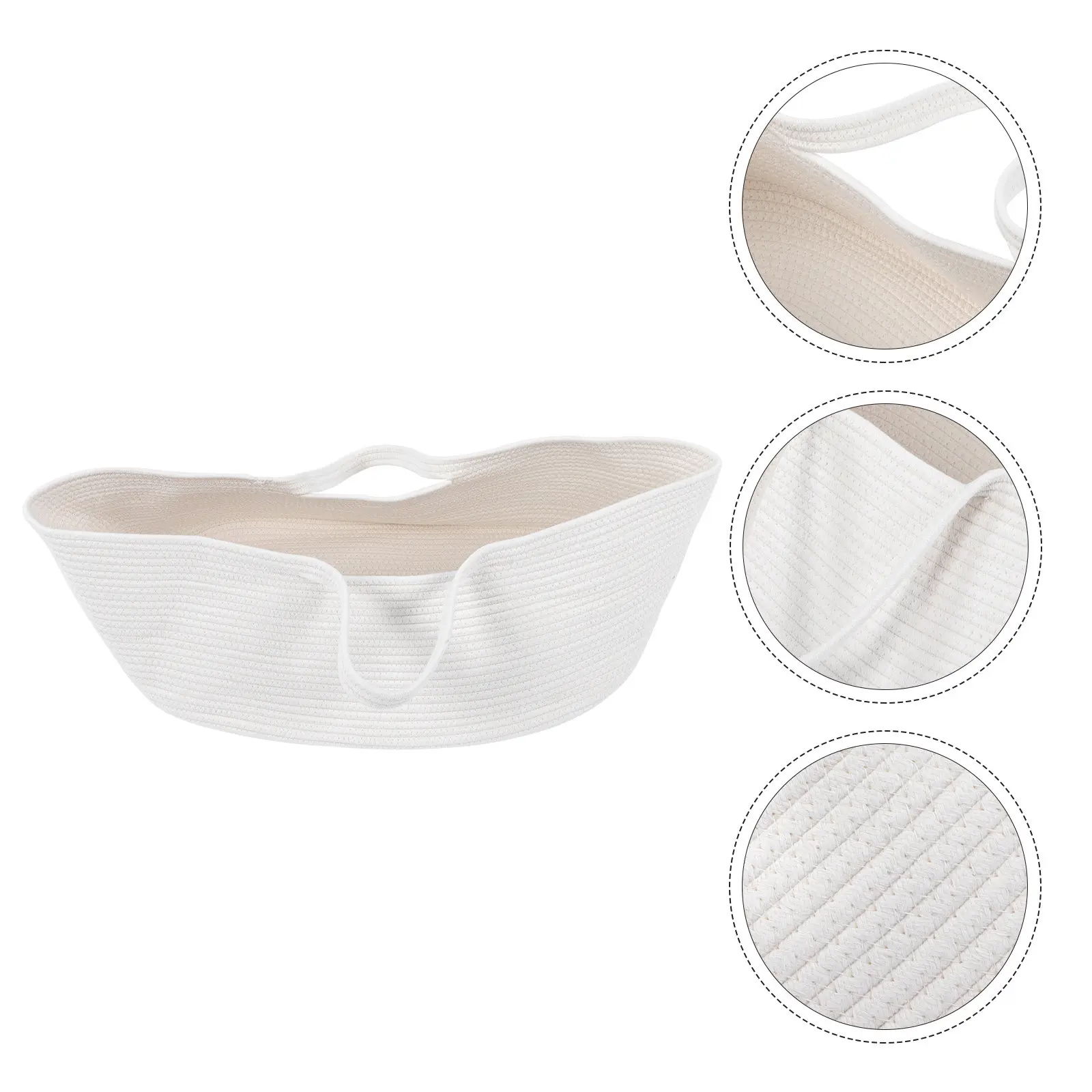 1pcs-portable-baby-sleeping-basket-heavy-duty-cotton-rope-woven-clothes-storage-basket-diaper-organizer-cosmetics-skincare