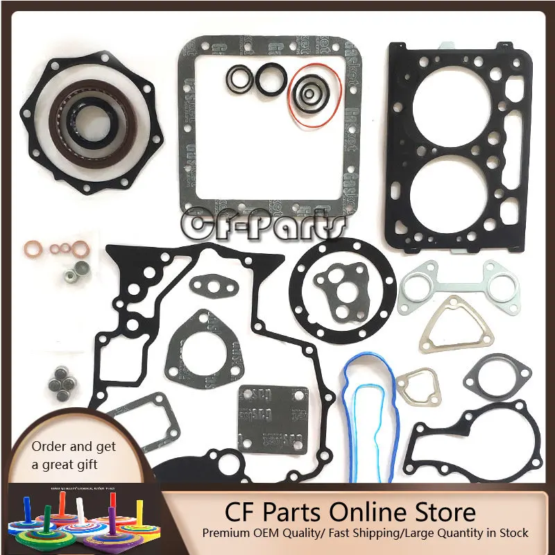 

Free Shipping Overhaul Gasket Kit Full Gasket Kit For Kubota Z602 Engine New