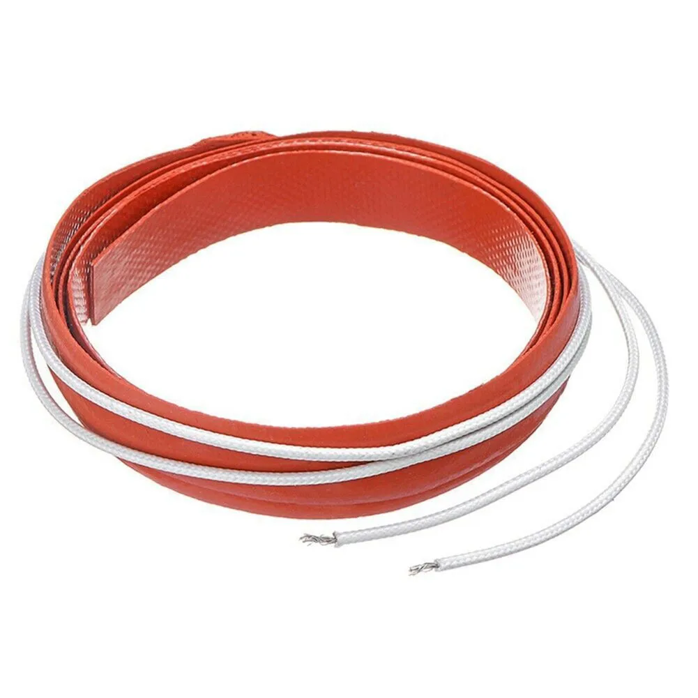 150W Flexible Heating Pad Heating Pad 150W Heater Mat Orange White Silicone Heating Pad Thin Heating Mat Water Heater