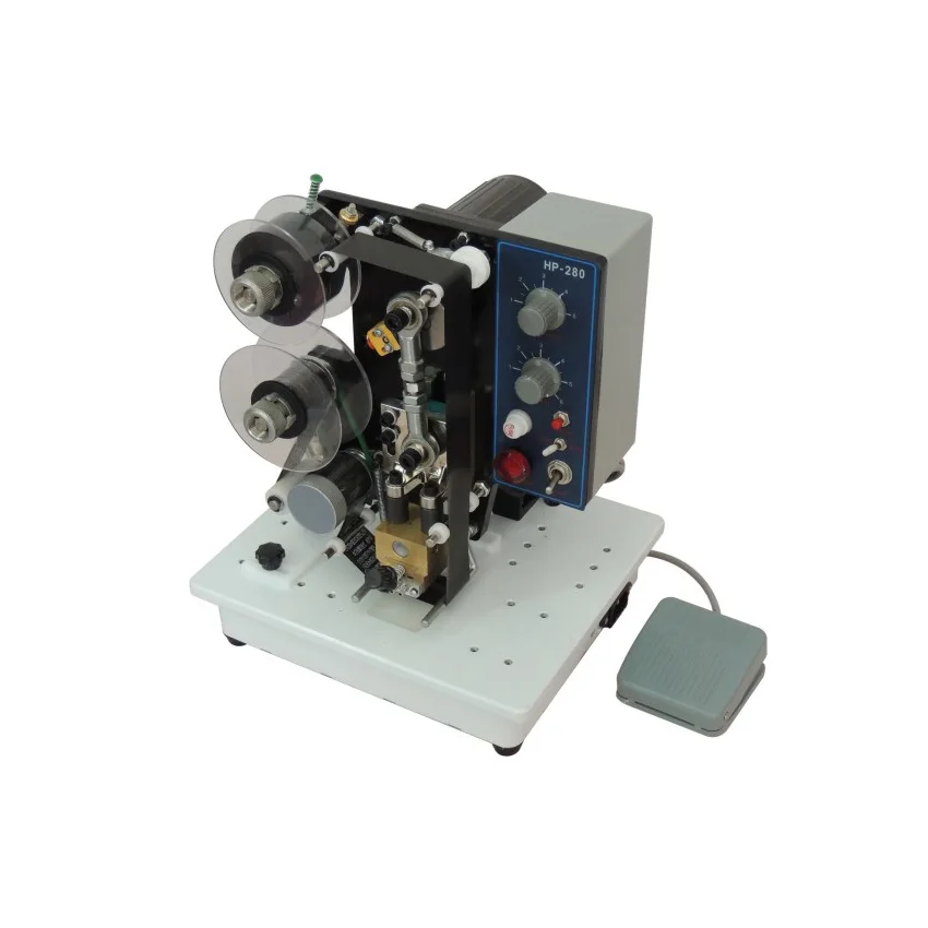 HP-280 Hualian Hot Batching Number Inkjet Stamp Code Printer Drukmachine voor datascodering