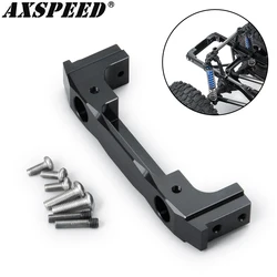 AXSPEED supporto paraurti posteriore in metallo per Axial SCX10 90047 Wrangler 90046 1/10 RC Crawler parti di aggiornamento paraurti auto