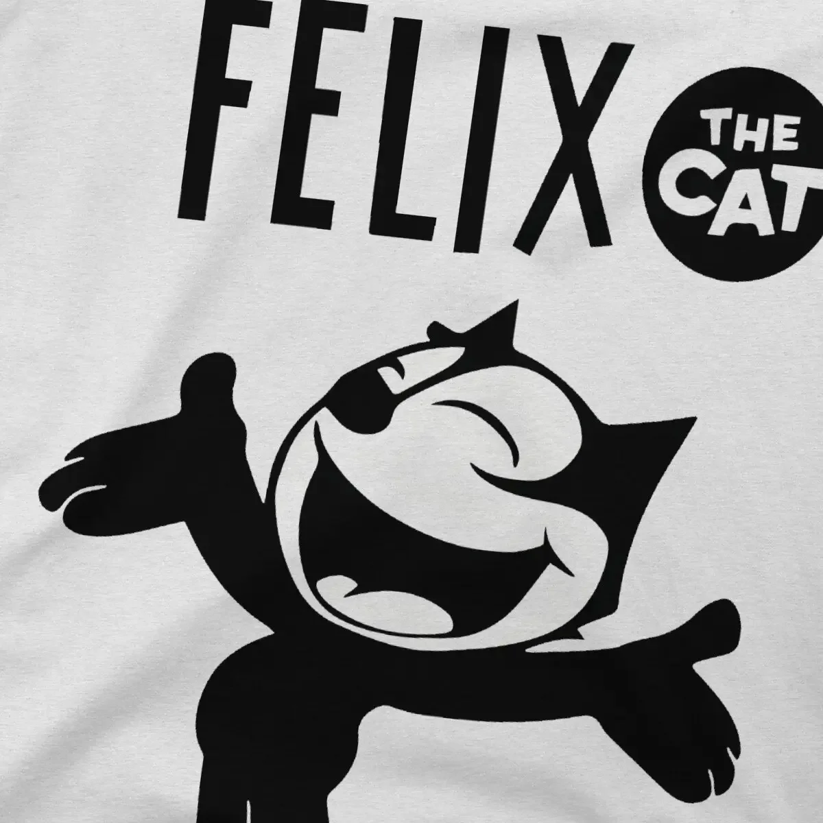 F-Felix The Cat Cartoon Man TShirt Fans Distinctive T Shirt Original Streetwear Hipster image 3