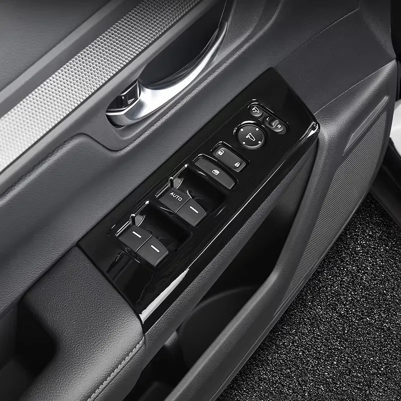 Für Honda CR-V CRV 6. Generation 2023 2024 2025 2026 Hybrid Glänzend Schwarze Stil Auto-Innenverkleidung Zubehör Linkslenker LHD – Detail 4