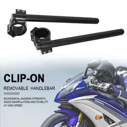 YZF-R1 YZF-R7 YZF-R6 YZF-R3 YZF-R25 YZF R1 R7 R6 R3 R25 For Yamaha  Handlebar Racing Adjustable Clip On Ons Fork Handle Bar