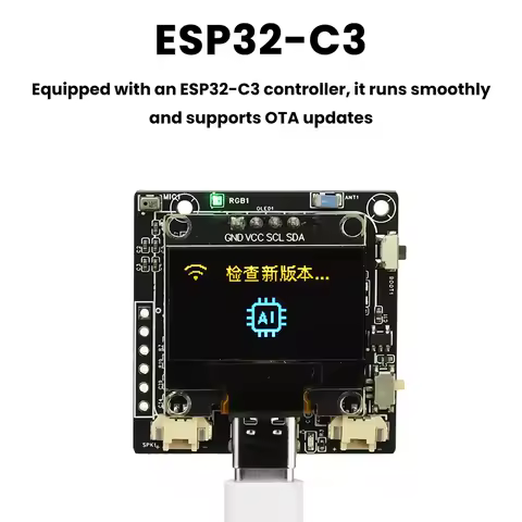 ESP ESP32 S3 N16R8 Development Board Xiaozhi AI Voice Dialogue Robot Module With 0.96 inch OLED Screen Type-c Interface