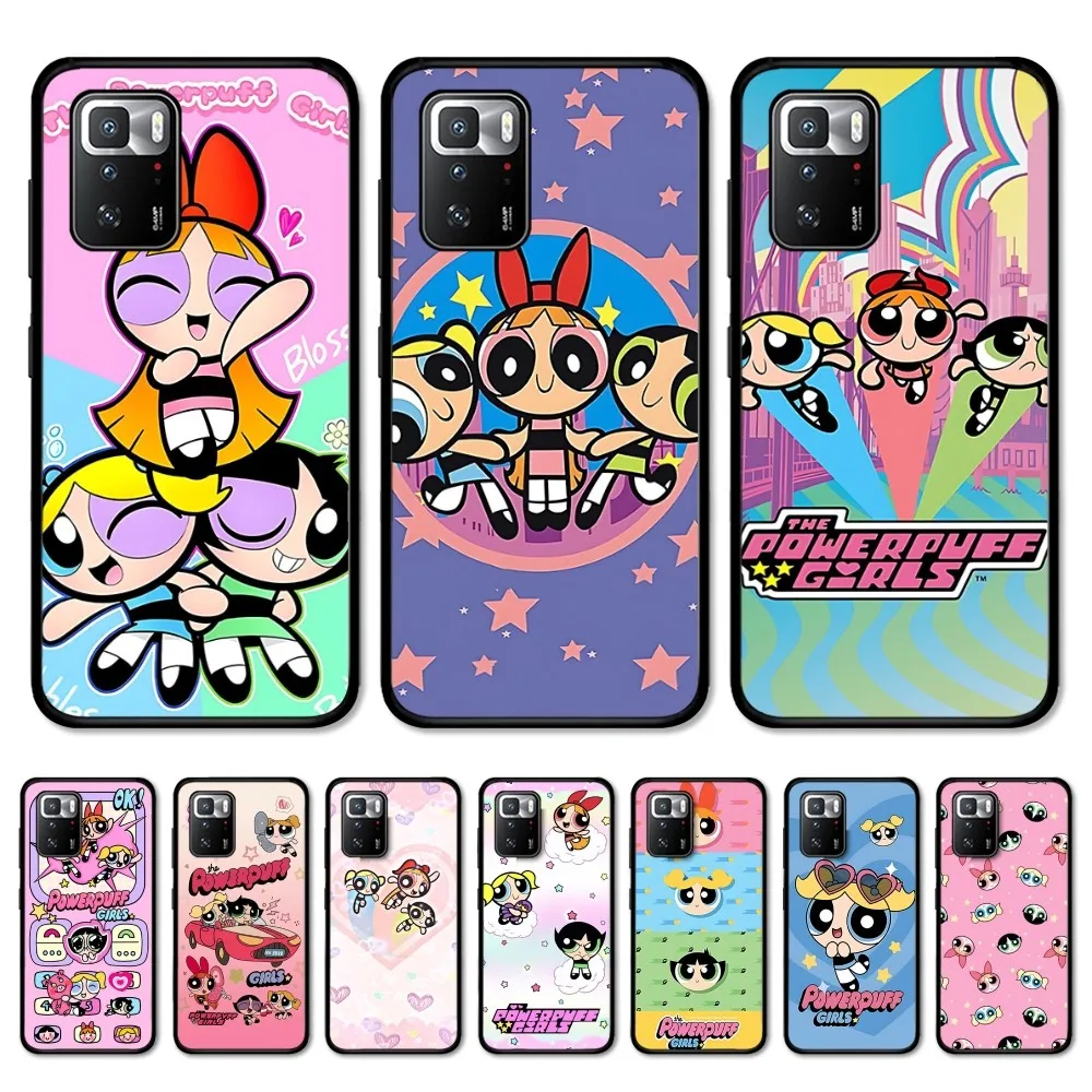 Cute P-Power-puff-Girls Mousepad For Redmi Note 4 X 5 A 6 7 8 T 9 9S 10 11 11S 11Epro Poco M3 pro