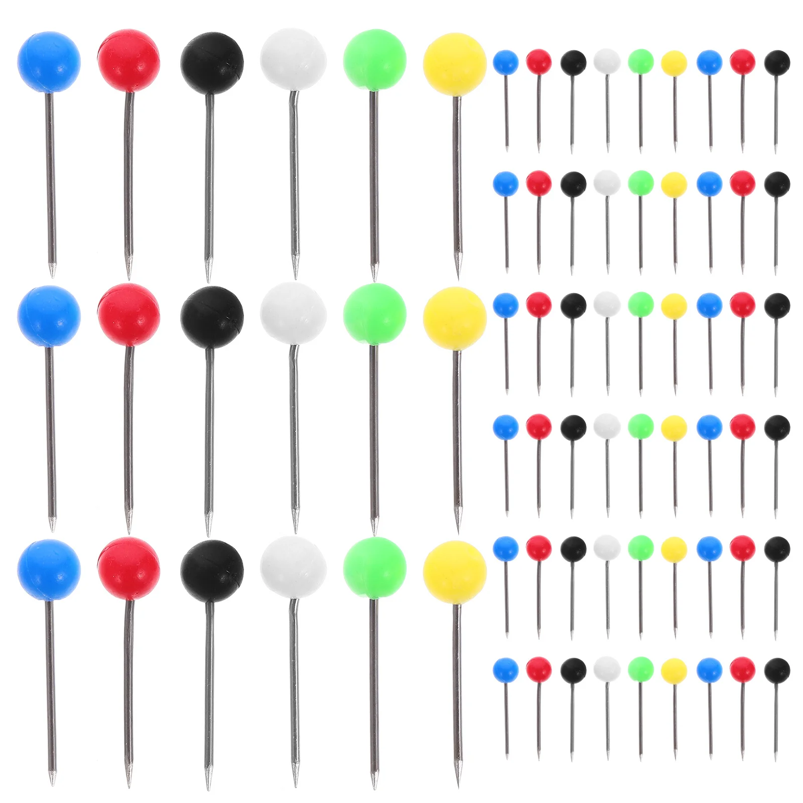 5000 قطعة دبابيس ضغط ملونة مسامير خريطة مسامير ل لوحة الفلين نشرة مكتب عمل لوازم الجغرافيا الحرفية المنزلية