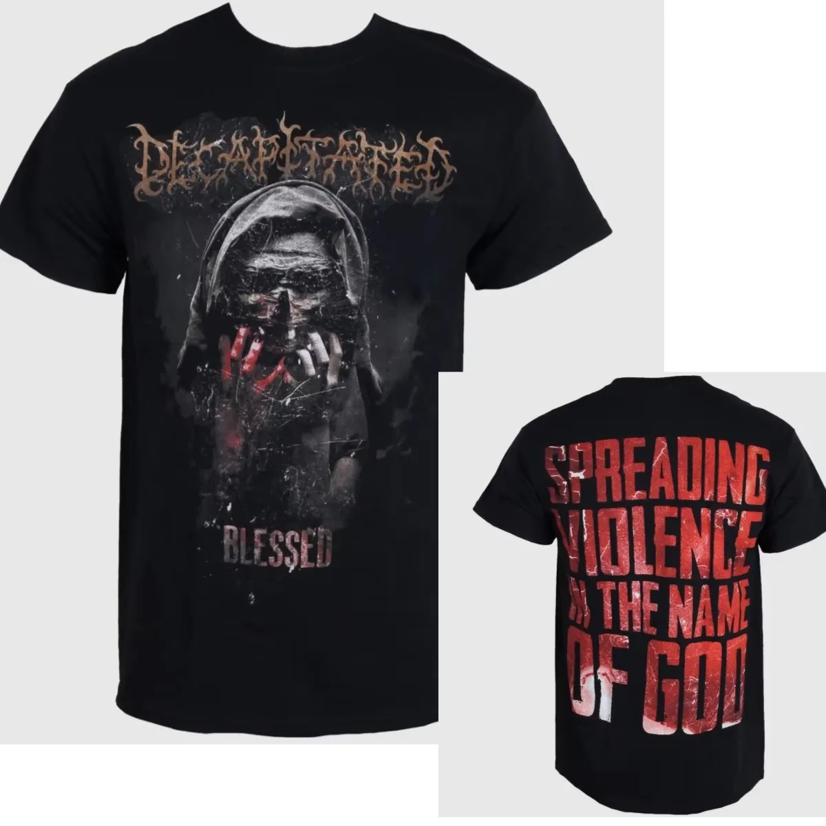 Decapitated Post (?) Organic Album Technical Death Metal Band Graphic T-Shirt Cotton Men Women Streetwear Tee