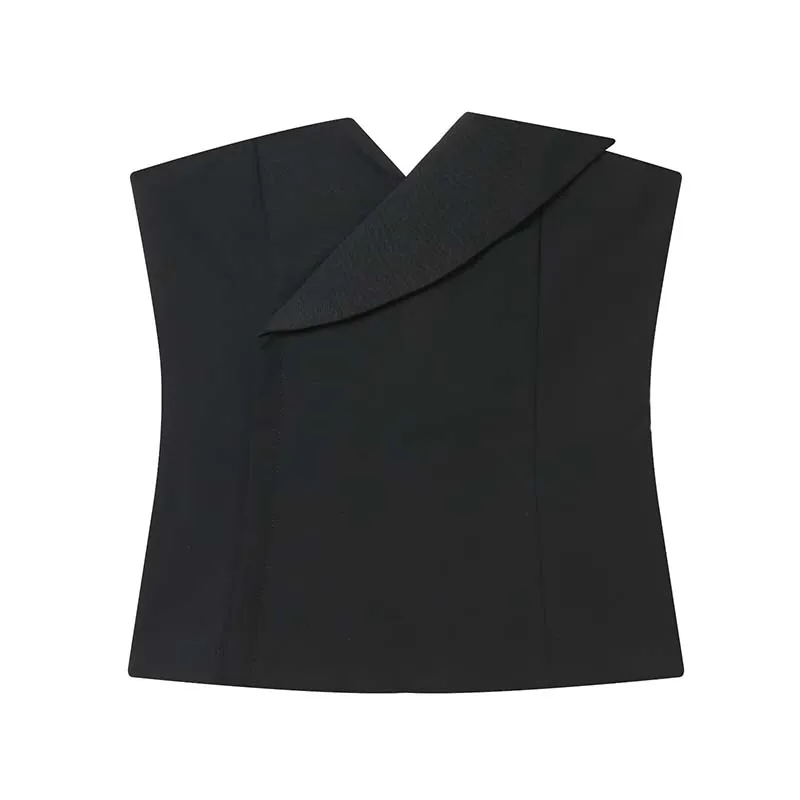 

Women Sexy Sleeveless Corset Top Backless Crop Top New Summer Fashion Back Zipper Street Y2k Lady Short Tops