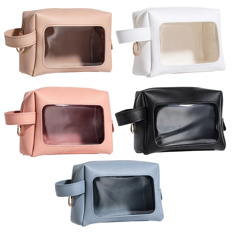 

# Hot Sales Portable Travel Makeup Bag Waterproof PU Leather Makeup Case Toiletry Bag Cosmetic Organizer Storage Bag