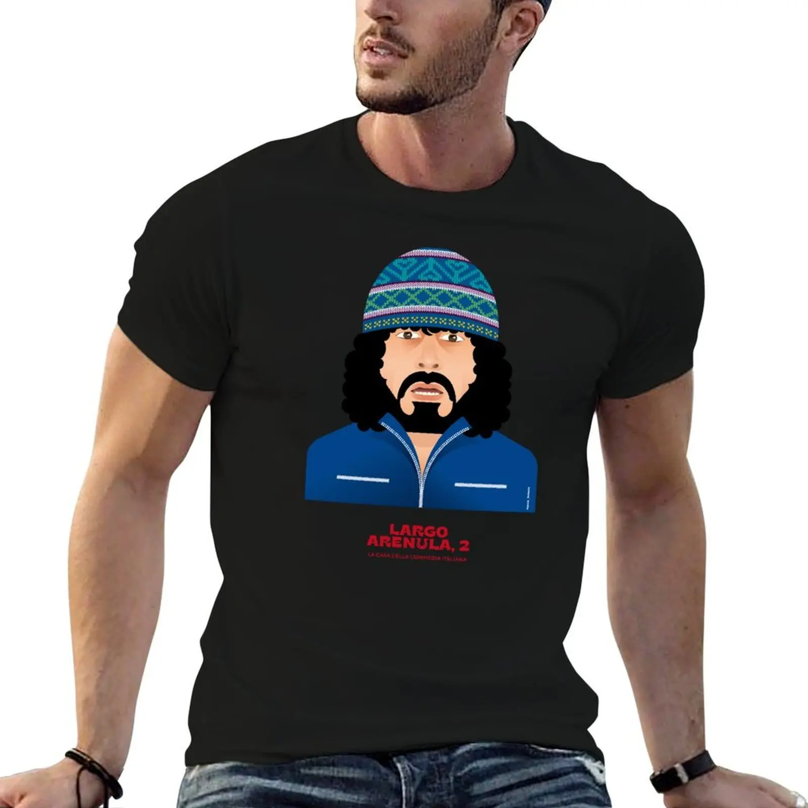 Tomas Milian T-Shirt essential t shirt animal prinfor boys Men's cotton t-shirt