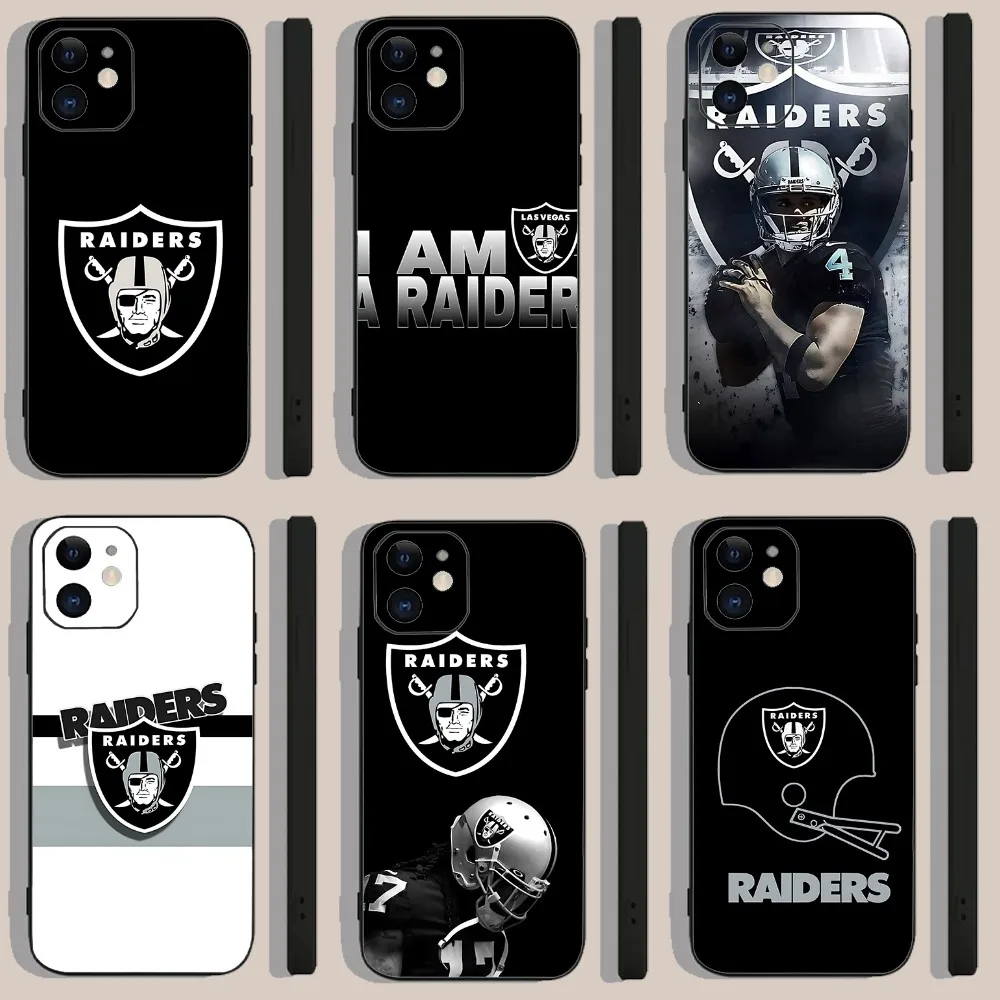 Oakland Raiders Phone Case For Iphone 15 11 13 14 Pro Max 7 8 Plus X Xr Xs Max 16pro 12mini Cover Case