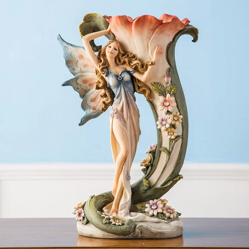 vase-fee-ange-en-resine-articles-de-decoration-cadeaux-de-mariage-ornements-d'amenagement-interieur-statues-de-pot-de-fleurs-artificielles-pour-bureau-d'hotel-objets-artisanaux