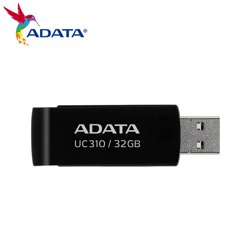 100% Original ADATA UC310 USB Flash Drive 32GB 64GB 128GB 256GB USB 3.2 Pendrive High Speed Mini U Stick Portable Memory Stick