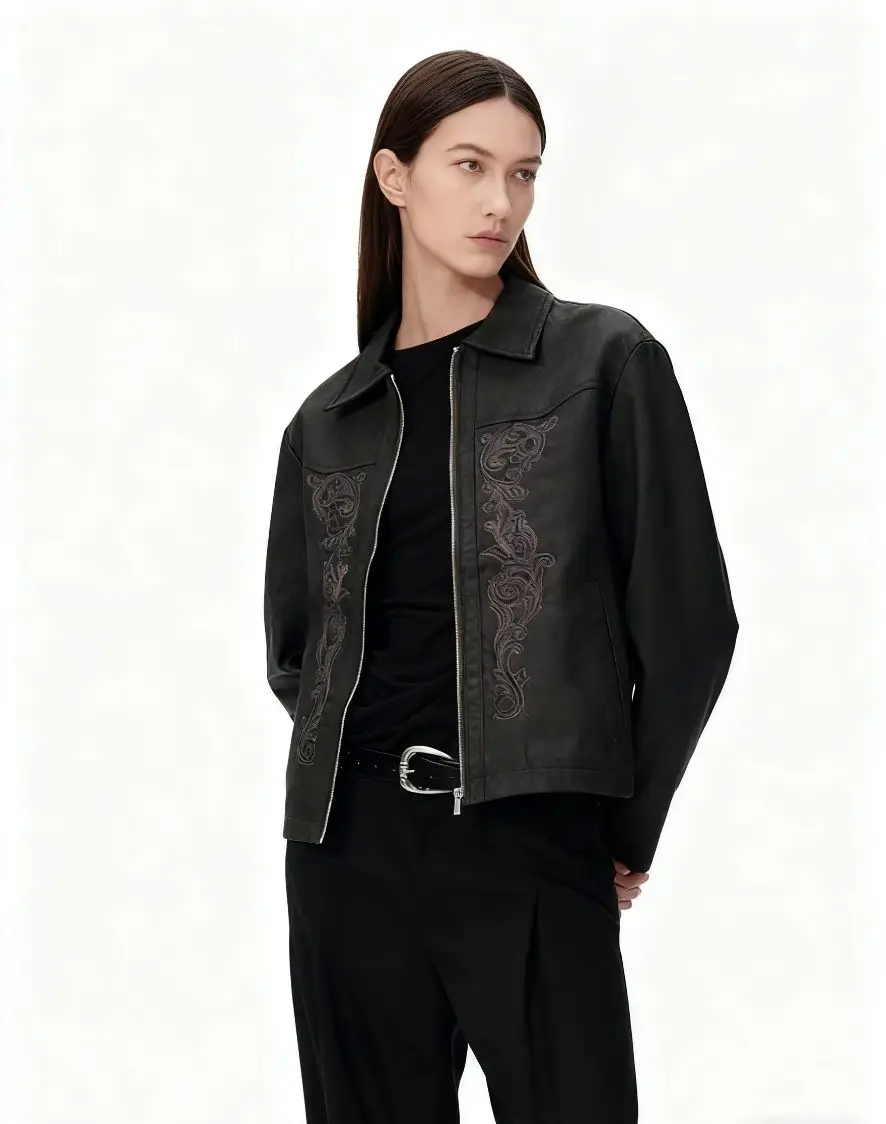 ボンバージャケット レディース ジャケット テックウェア 秋 アーティスティック プリント 印刷 グラフィティ Cプリント フィッシュボーン 花柄 ボタニカル OL