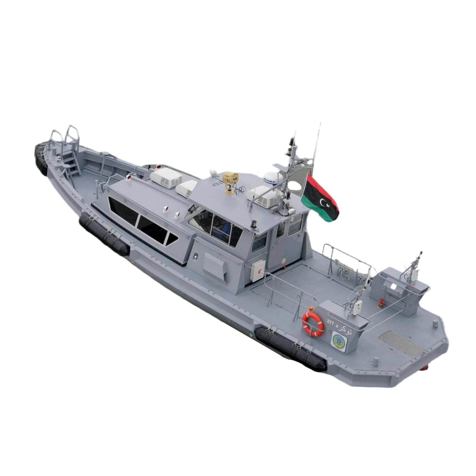 1set RC Ship Model toy 1/48 Super mini FOR damen 1605 Coast Patrol Assembled Boat Resin boat Kit  plastic material  DIY diorama