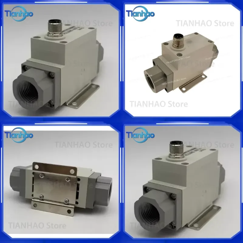 for SMC PF2A Series Digital Air Flow Switch Sensor PF2A551-F04-2 Replacement Electronic Flow Meter for Industrial Air Systems