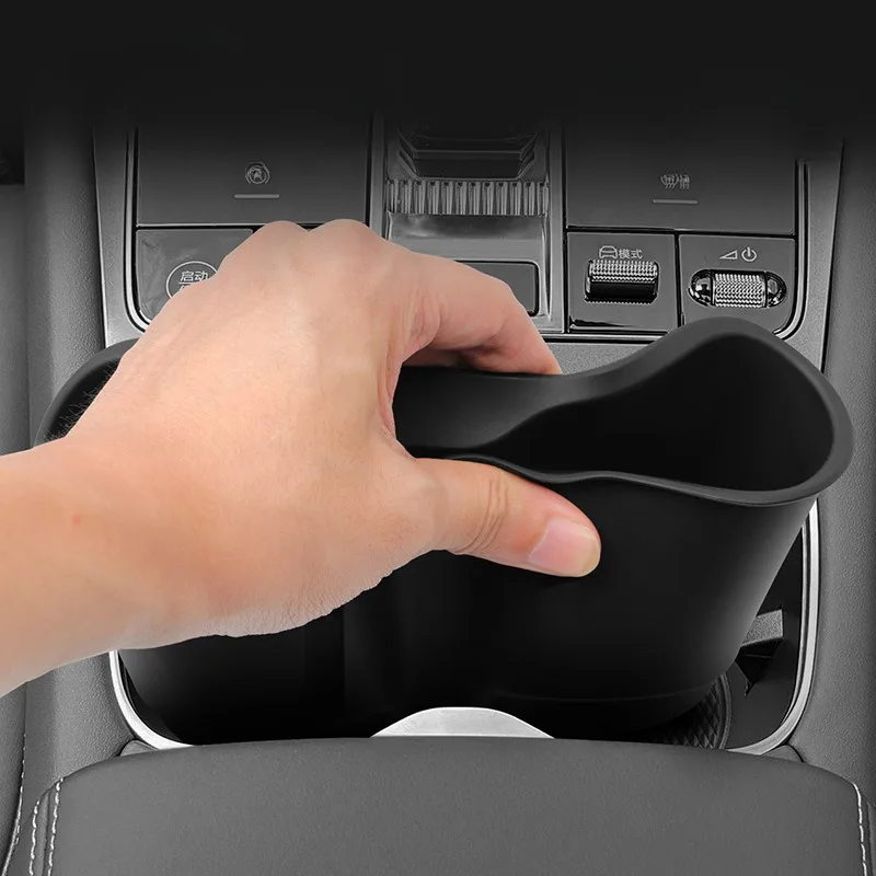 Für BYD Sealion 7 EV 2024 2025 Armlehnen-Aufbewahrungsbox Getränkehalter Mittelkonsolen-Aufbewahrungsbox für Kleinkram Auto-Innenausstattung – Detail 6
