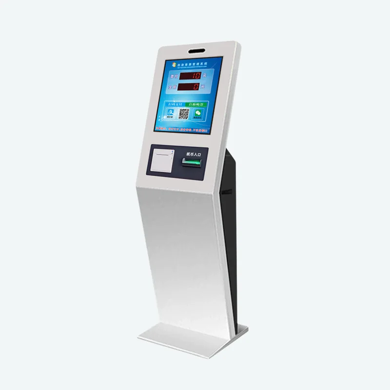 Factory OEM 21.5-Inch Self-Service Touch Payment Kiosk With SDK For Scanning Payments And Including Printers
