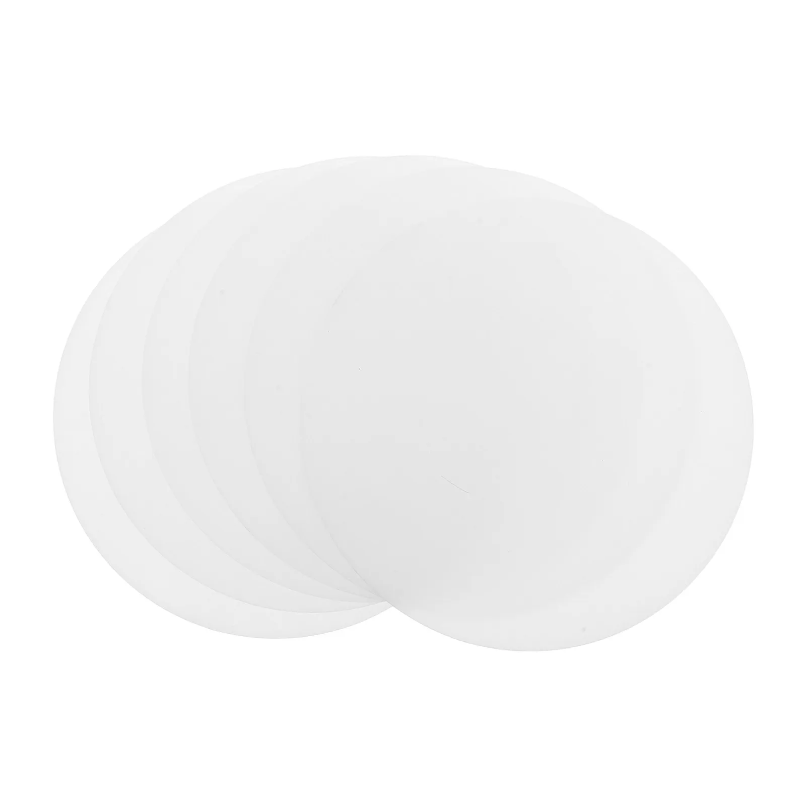 

6Pcs LED Downlight Diffusion Plates Pc Cover Plates for Recessed Lighting Soft Light Distribution Anti-Glare Diffuser Panels