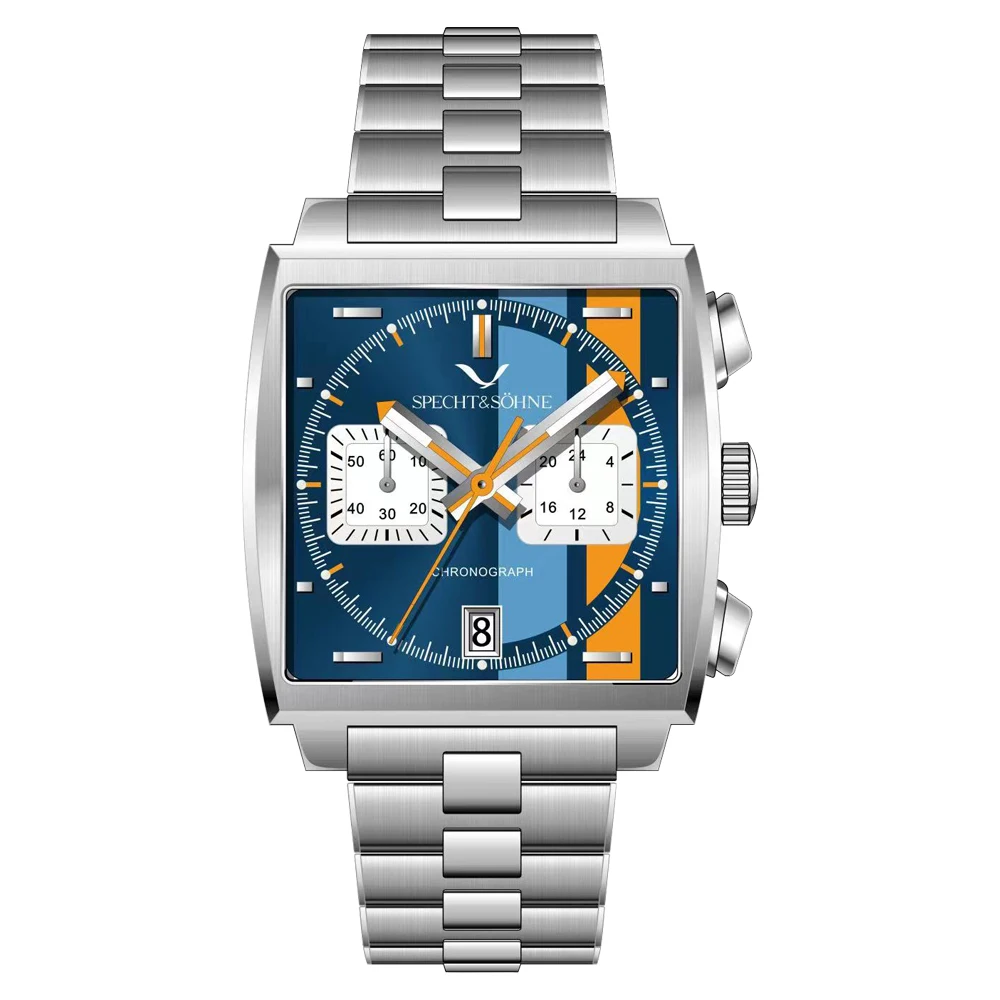 Specht & Söhne 2026 Top Brand Luxury Mens Watches Square Brown