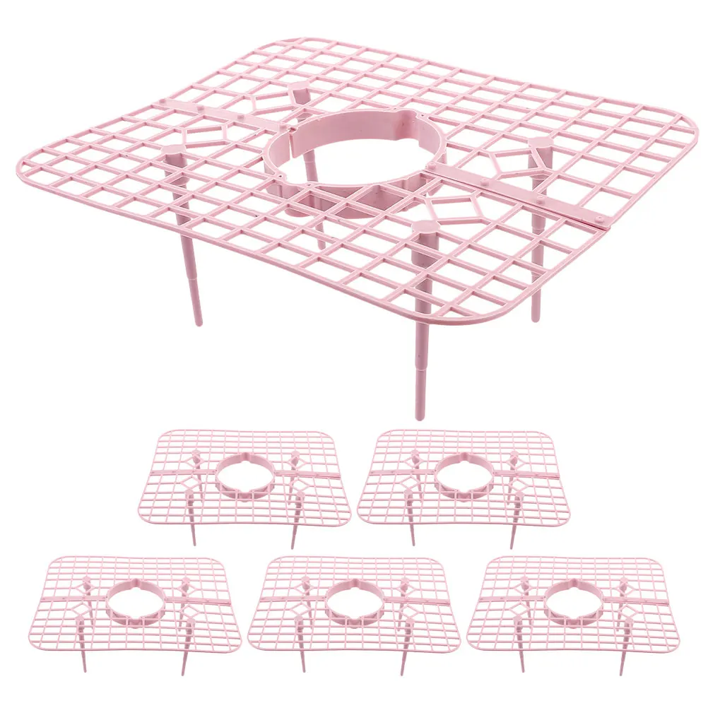 

6 Pcs Strawberry Cultivation Stand Plastic Frame Growing Support Planter Rack Garden Tools