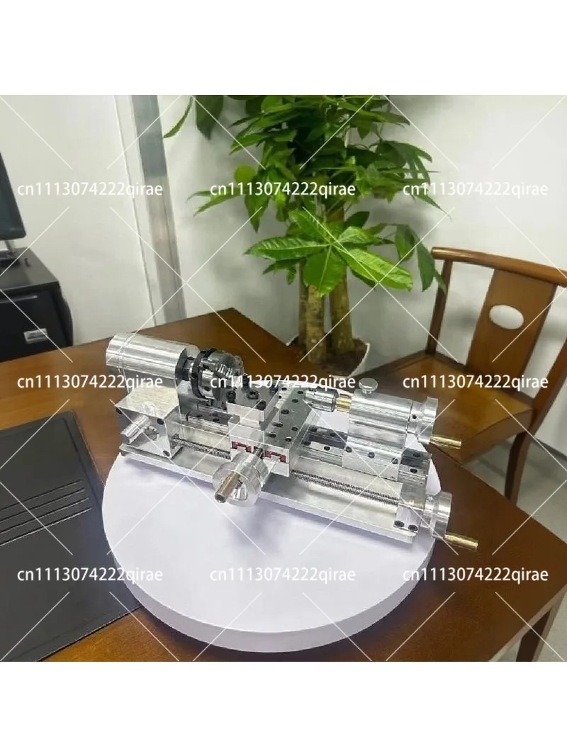 Mini Bench Lathe Kit for Metal Wood Precision Turning Small Parts