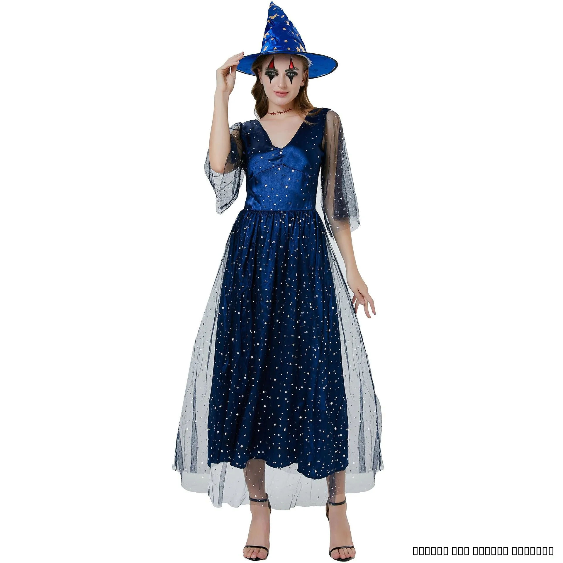 

Костюм ведьмы-королевы SXL: длинная юбка, наряд для косплея и ролевых игр, традиционный китайский сценический костюм для женщин на Хэллоуин