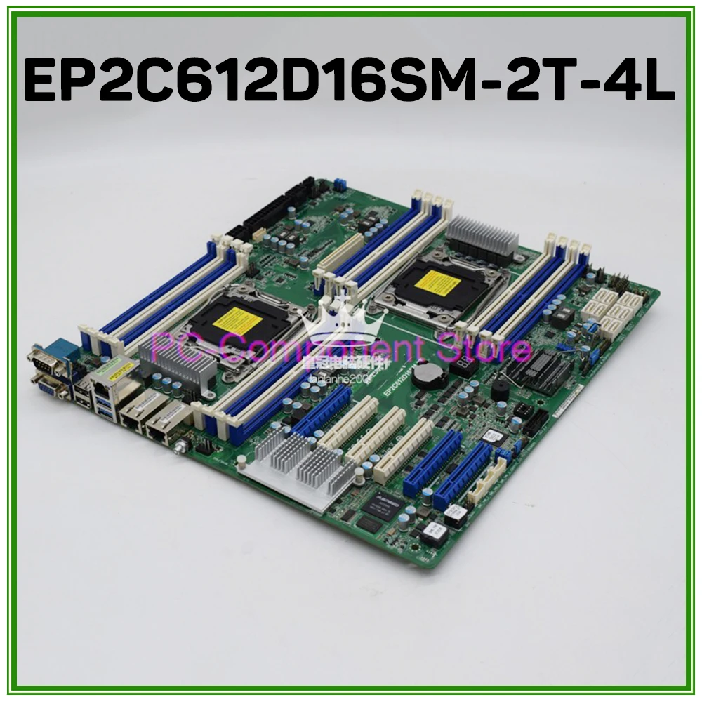 Server Motherboard For AsRock X99 LGA 2011-3 EP2C612D16SM-2T-4L