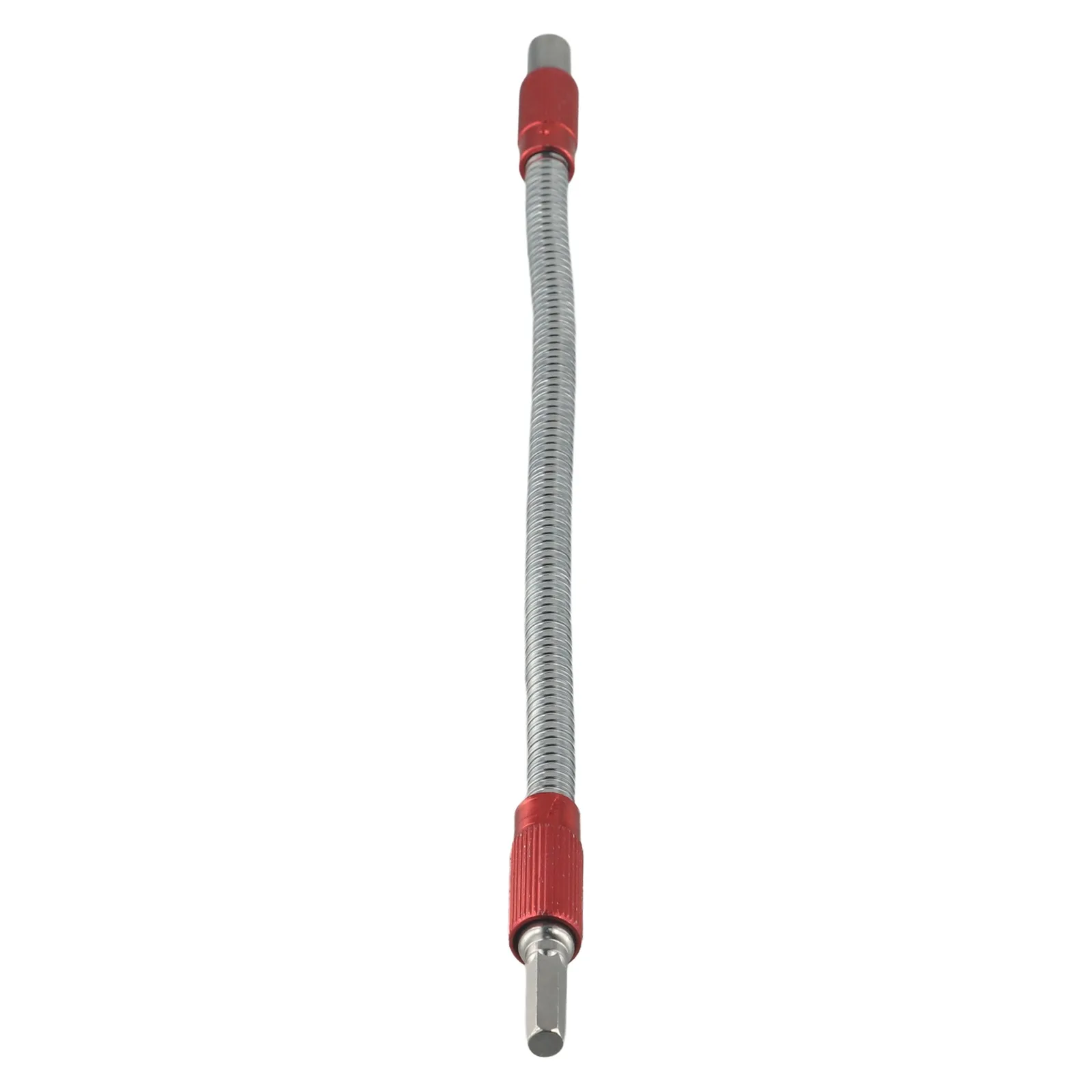 Flexible Drill Hose Drill Bit Extension 6.35mm Hex Size Electric Drills Compatible Hexagonal Head Metal Material