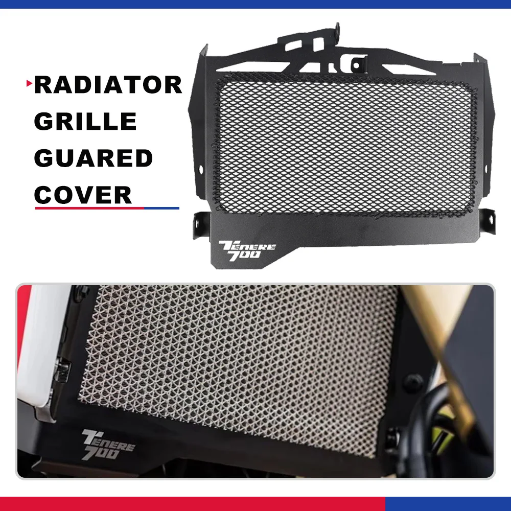 

For Yamaha Tenere 700 Rally Tenere700 T7 Rally 2019 2020 2021 Motorcycle Accessories Radiator Guard Grille Grill Cover Protector