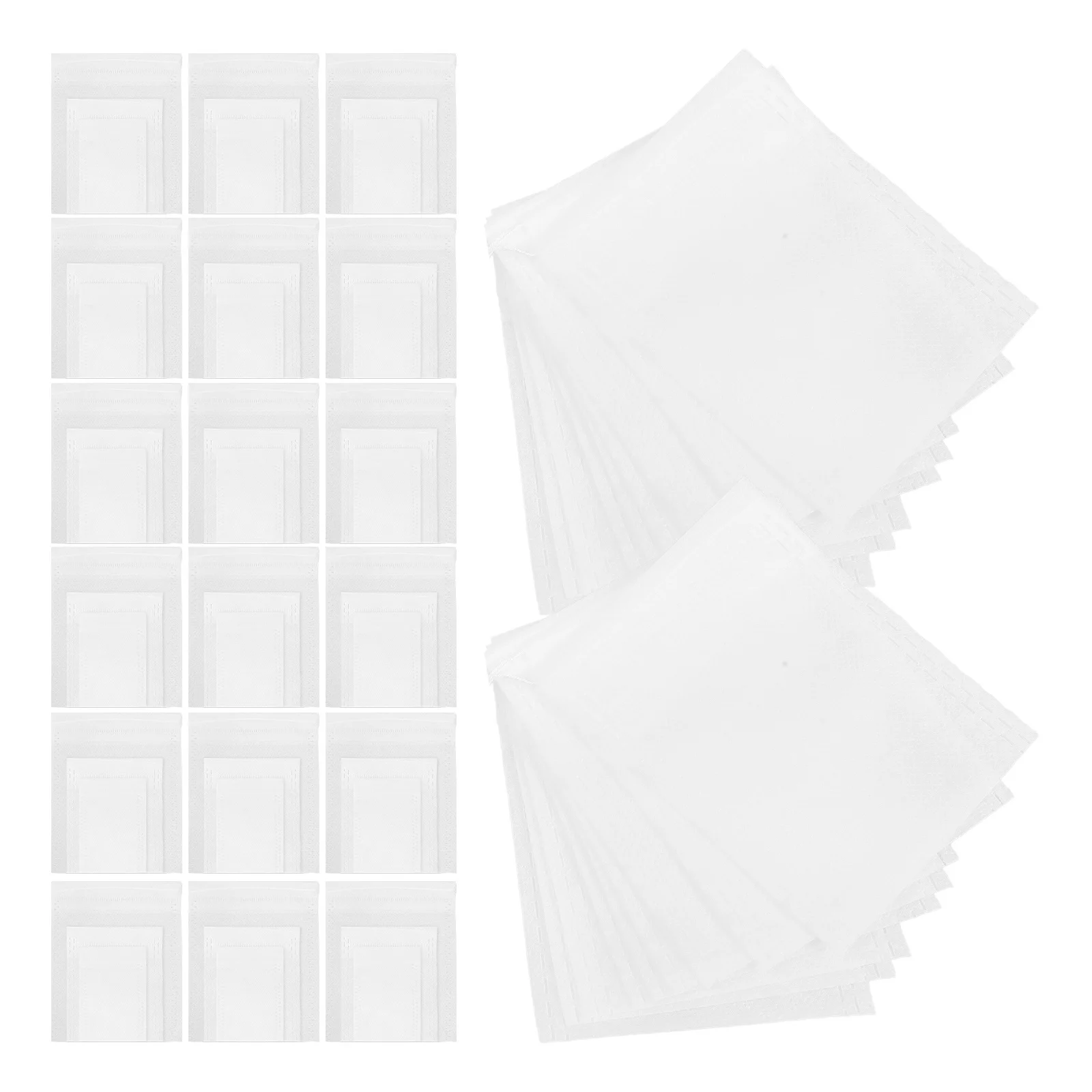 

300Pcs Nonwoven Tea Filter Bags Disposable Drawstring Pouches for Loose Leaf Tea Coffee Herbs Strainer Bag Filter Coffee