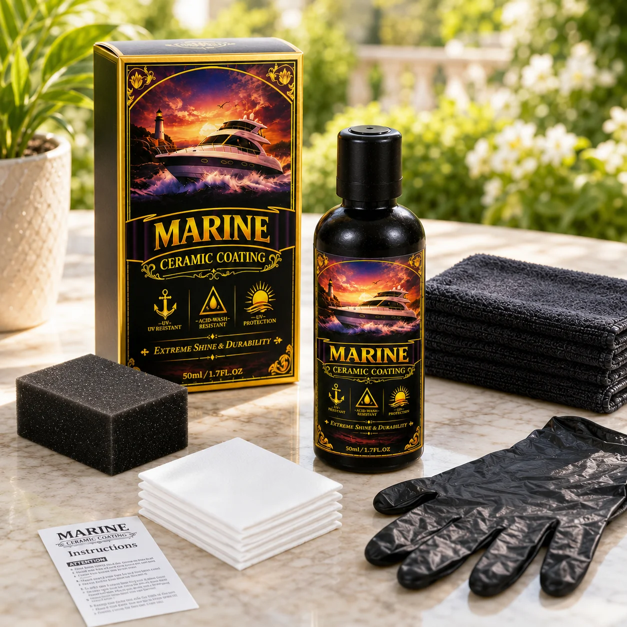 Ceramic Spray Silicon Dioxide Ceramic Coating Spray Professional Grade Protective Sealant Polish for Cars RVs Motorcycles Boats