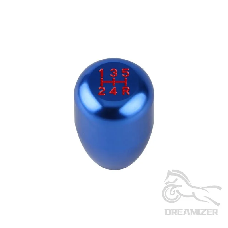 Universal Racing 5 Speed car Gear Shifter Knob Manual Automatic Gear Shift Knob Shift For Manual Transmission Aluminum