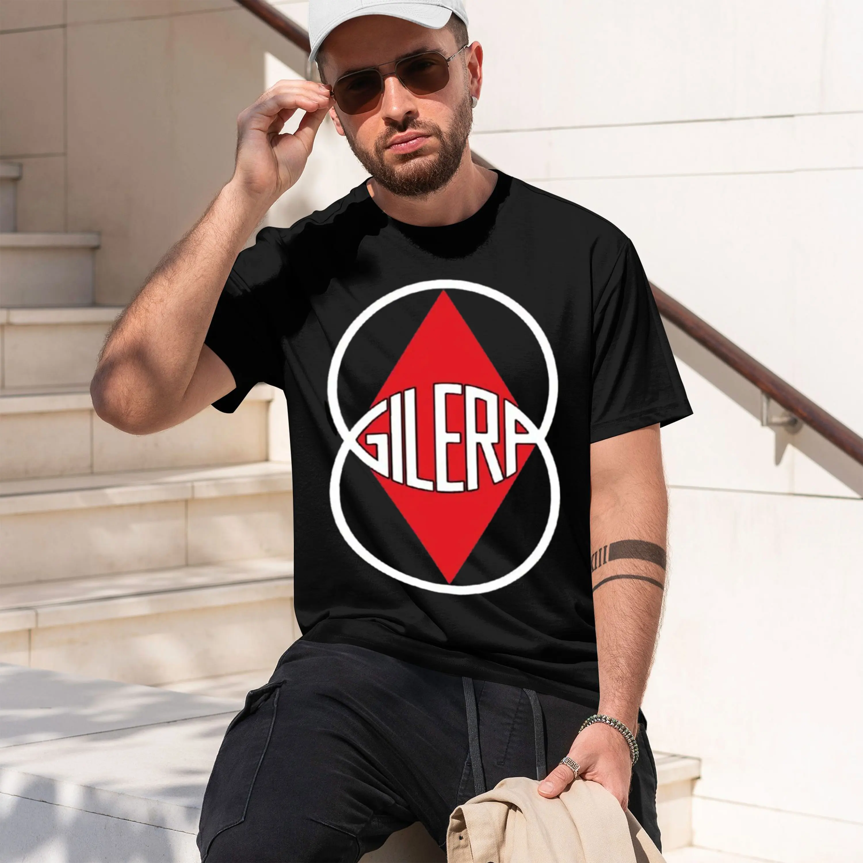 Bound Gilera Rings T-Shirt.png T-Shirt plus size clothes man t shirt luxury clothes men 2026 New Model Short-sleeve crewneck T-S