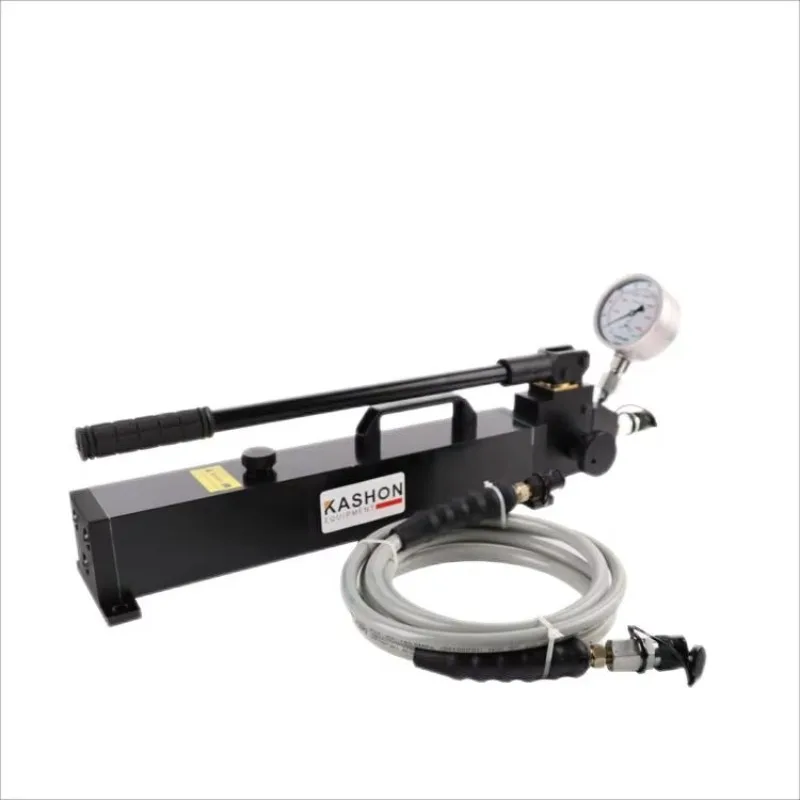 2000 bar 28570psi 二段式アルミ合金製高圧手動油圧ハンドポンプ