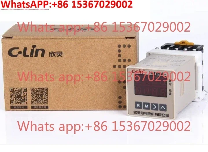Xinling brand HHS6A-1 power failure memory positive / countdown double-row digital display time relay 8-pin delayer