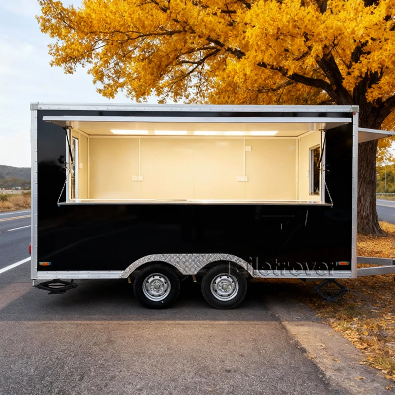 

Usa Most Popular Street Food Teailer Dessert Ice Cream Food Truck Mobile Food Truck Trailer with Concession Window