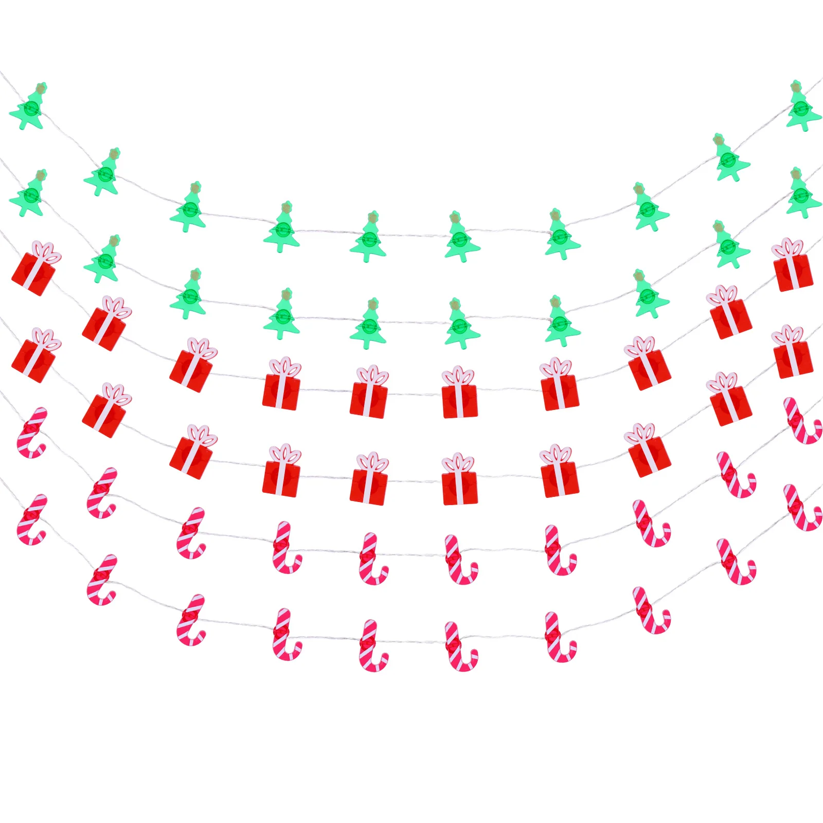 3 قطعة سلسلة أضواء عيد الميلاد قسط 20 مصابيح LED لتزيين حفلات المنزل احتفالي عيد الميلاد سلسلة ضوء مصابيح LED #4