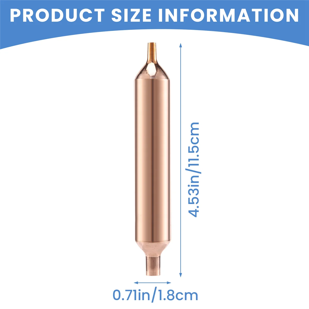 10 refrigeration filtrů 115 x18mm chladnička filtr sušička příslušenství refrigeration